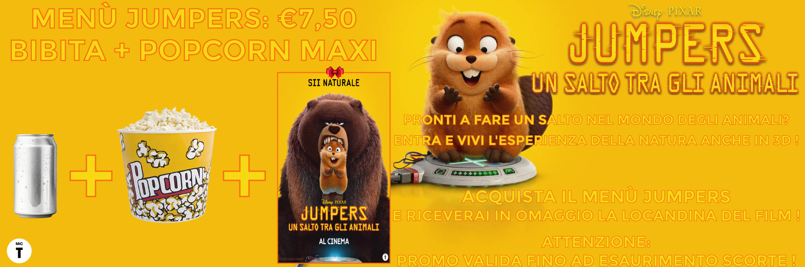 Jumpers - Un Salto tra gli Animali + MENÙ JUMPERS